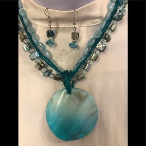 Fashion , custom made , necklace & earrings